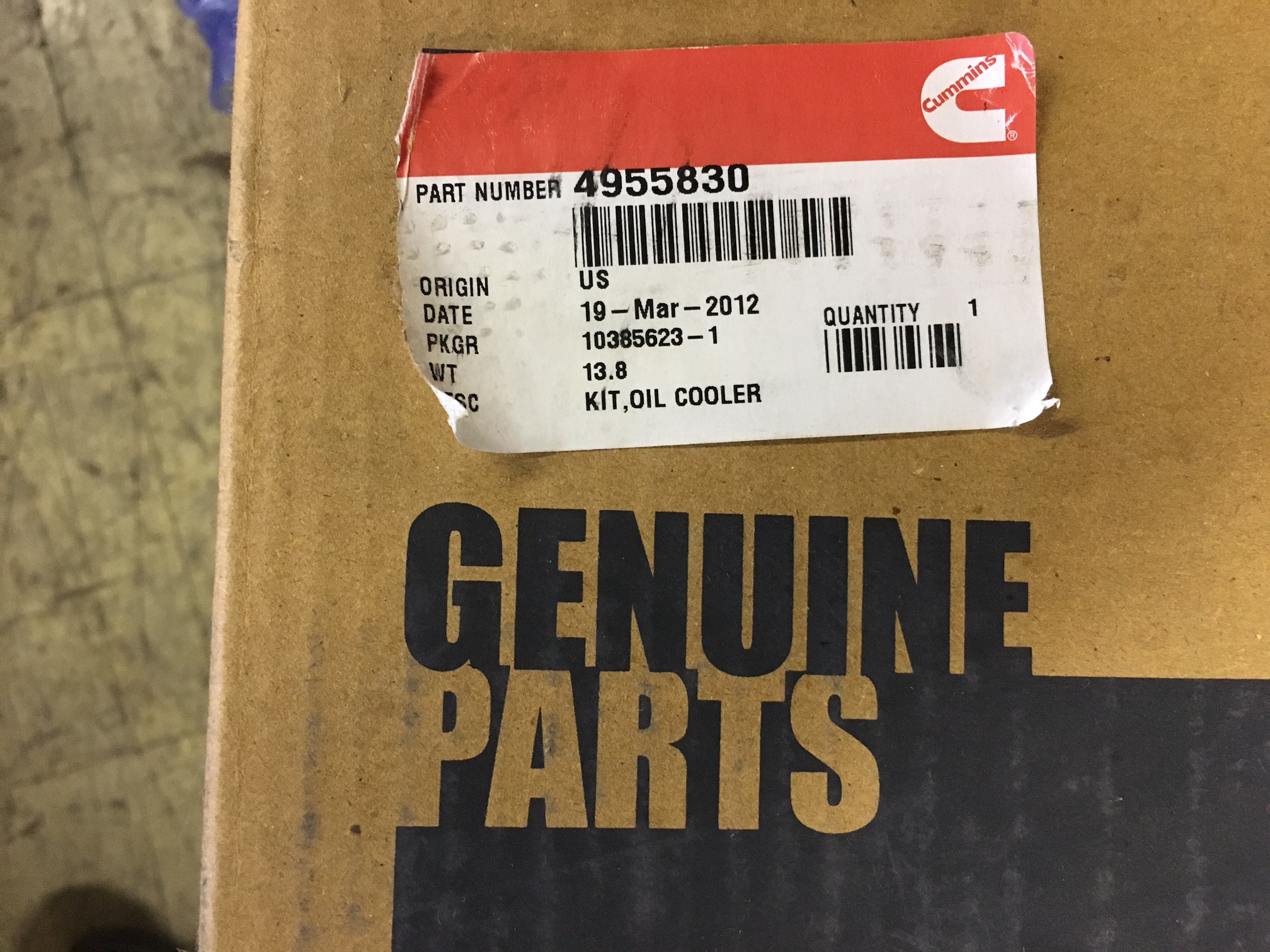 Cummins PN#4955830